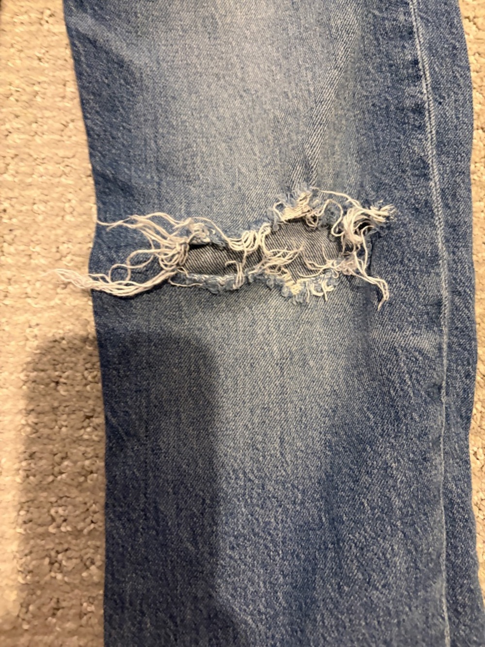 GAP Kids Distressed Blue Denim Jeans - Picture 2 of 6